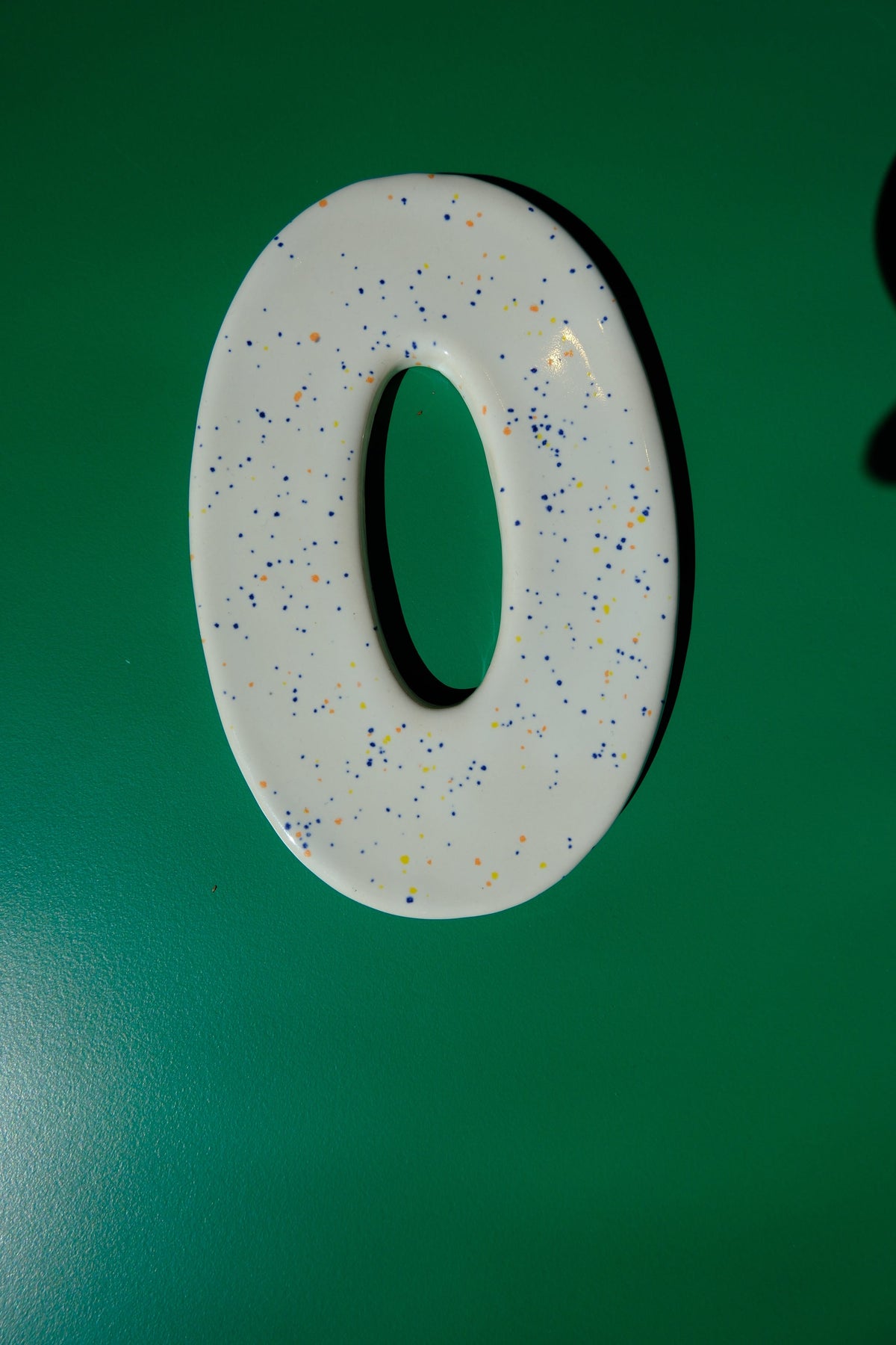 Keramische letter O