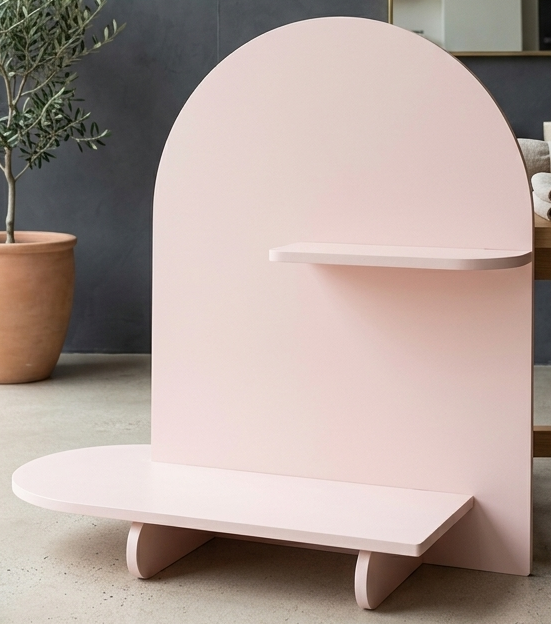 Rundes Tablett
