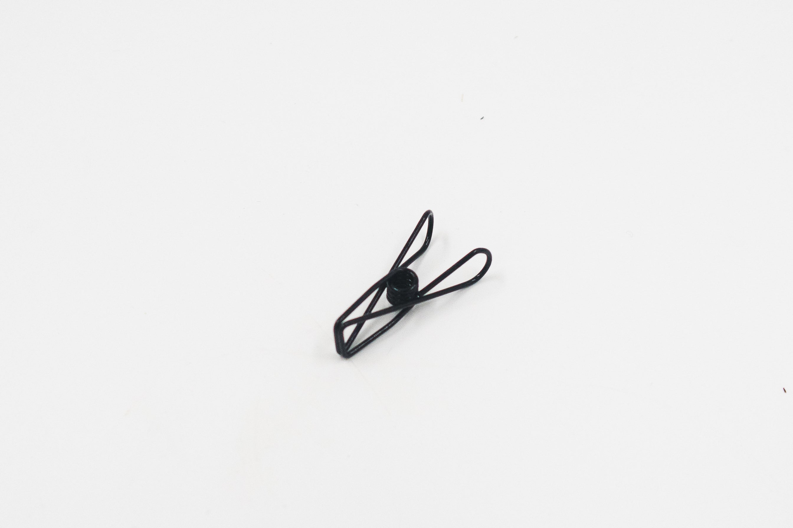Klemme Fischclip schwarz