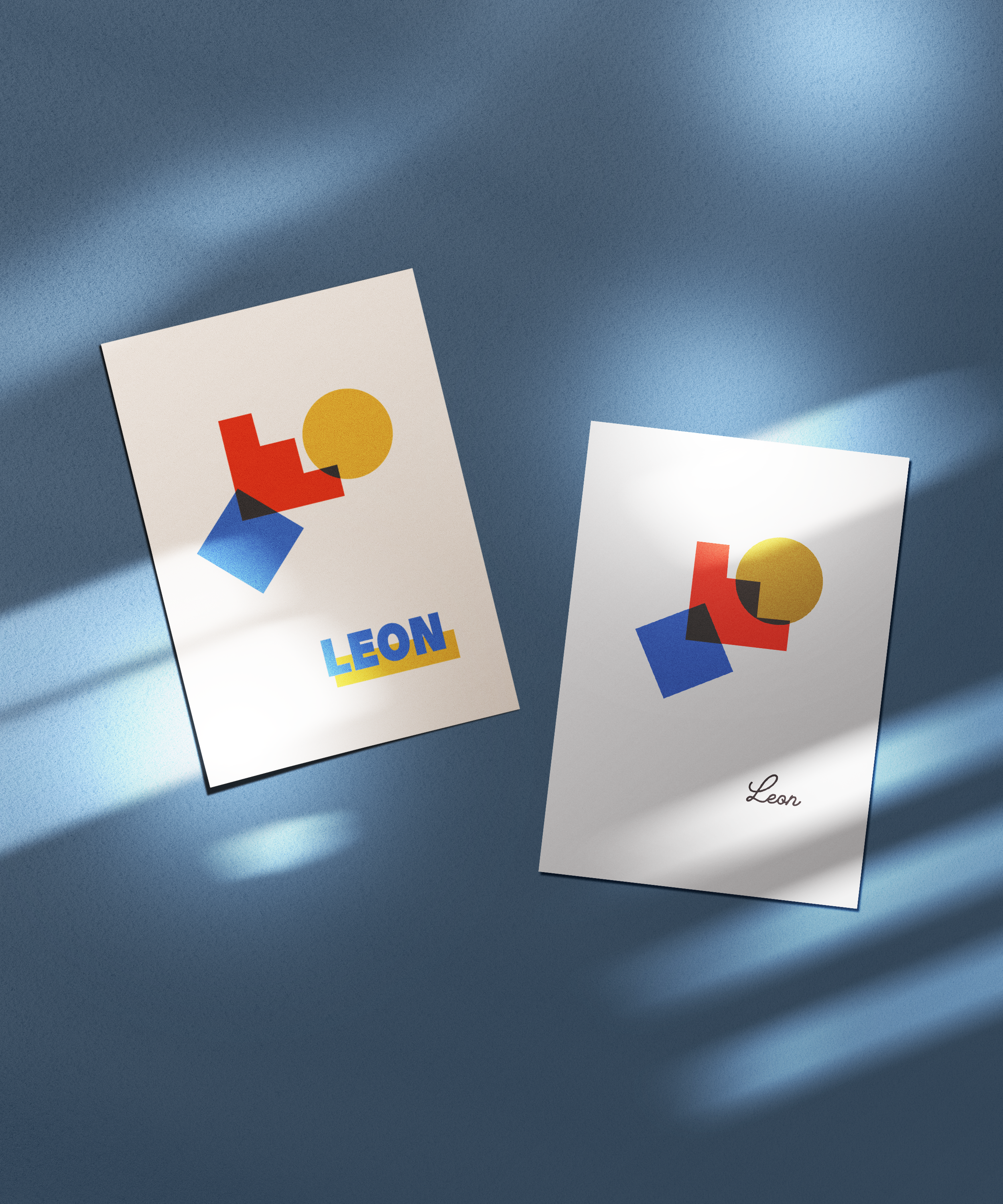 Geburtskarte Leon