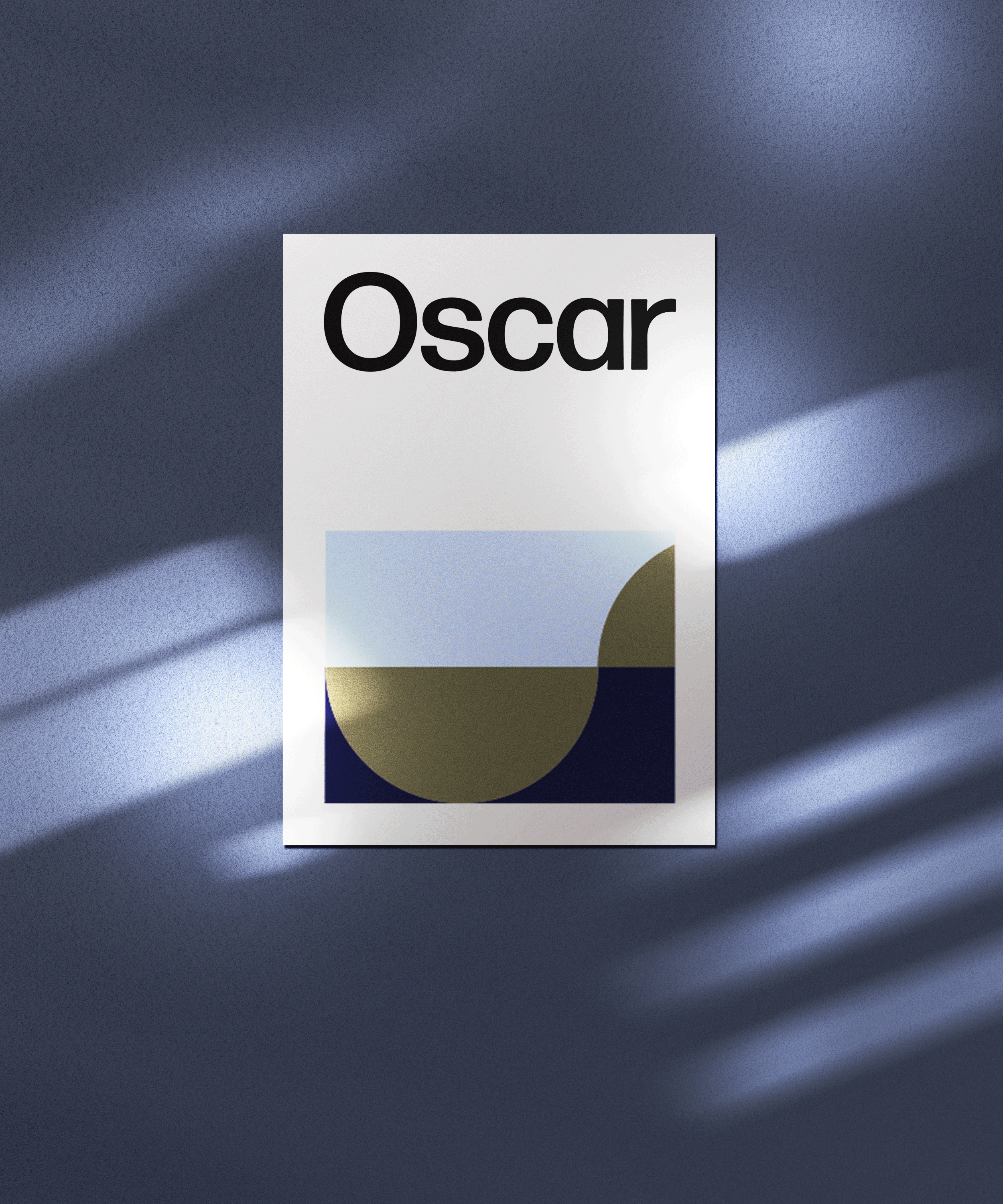 Geburtskarte Oscar
