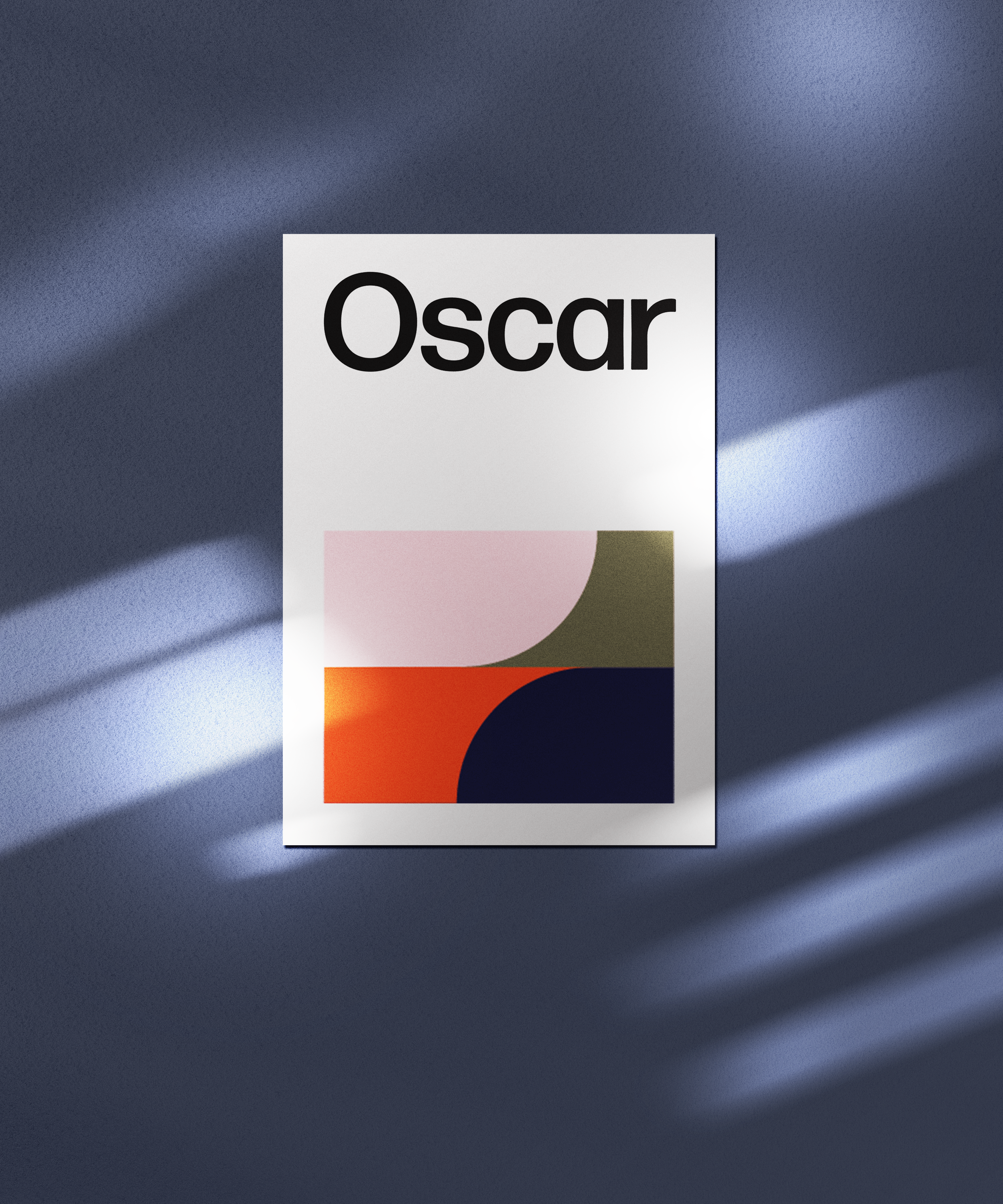 Geburtskarte Oscar