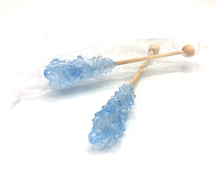 Kandiszuckerstangen blau
