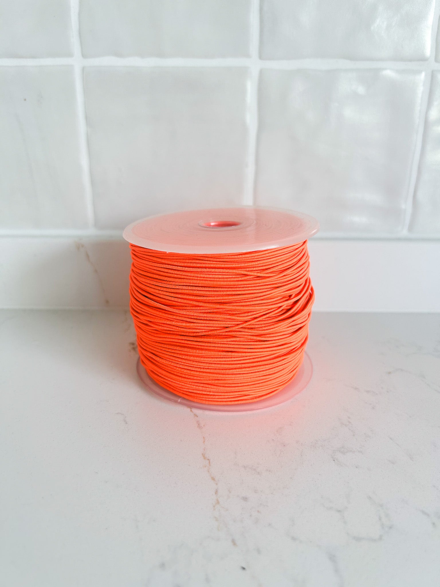 Elastisches Band fluoreszierendes Orange