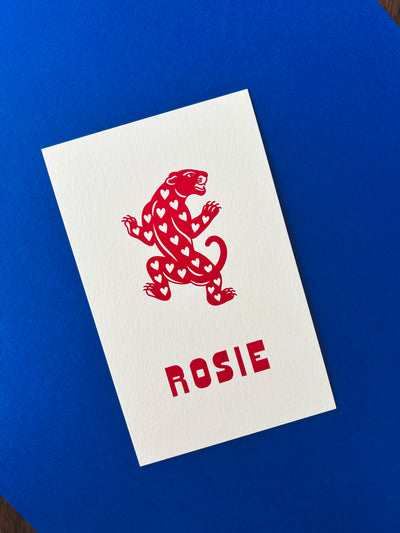 Geboortekaart Rosie