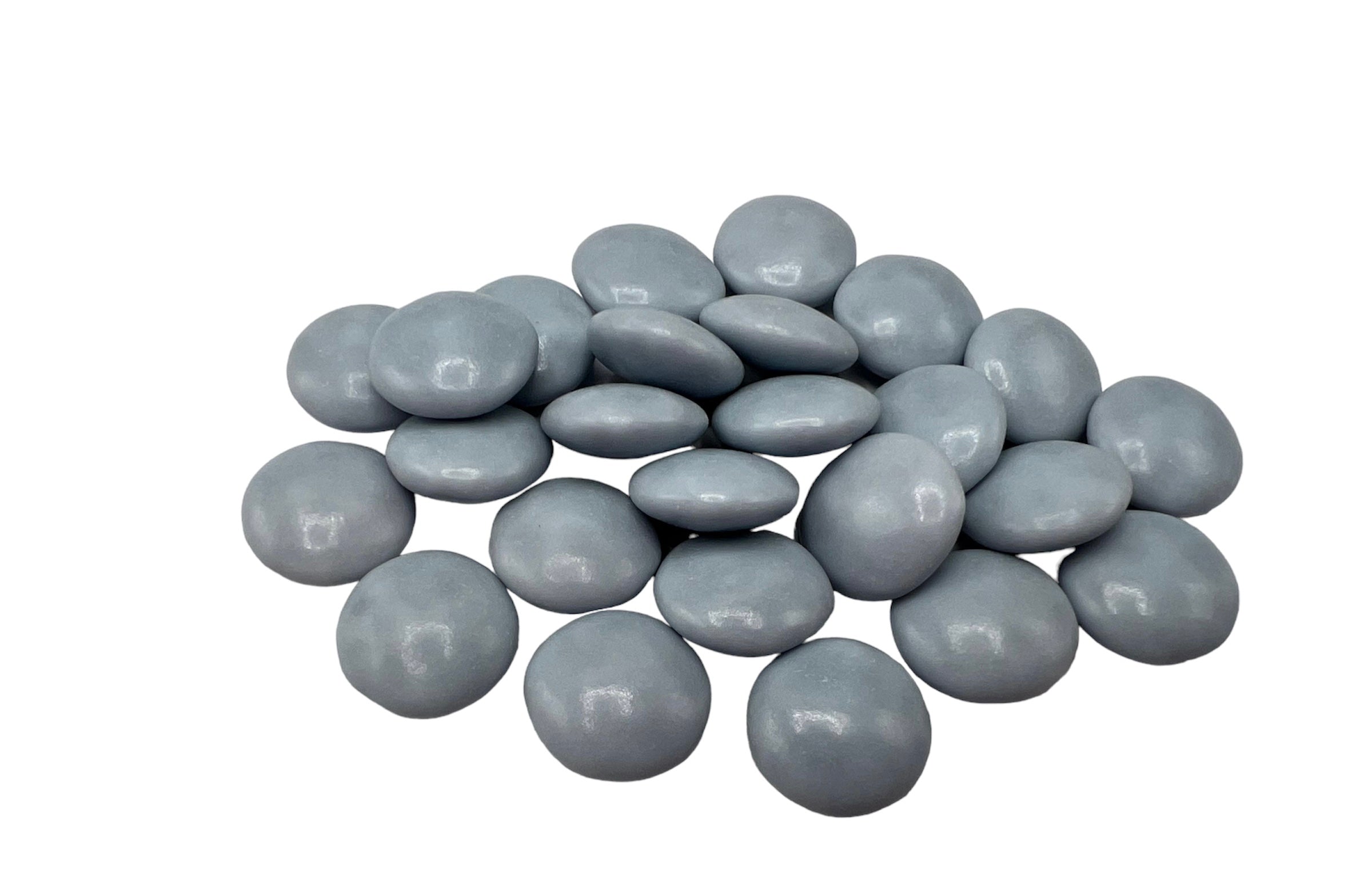 Linsen PC graublau lackiert