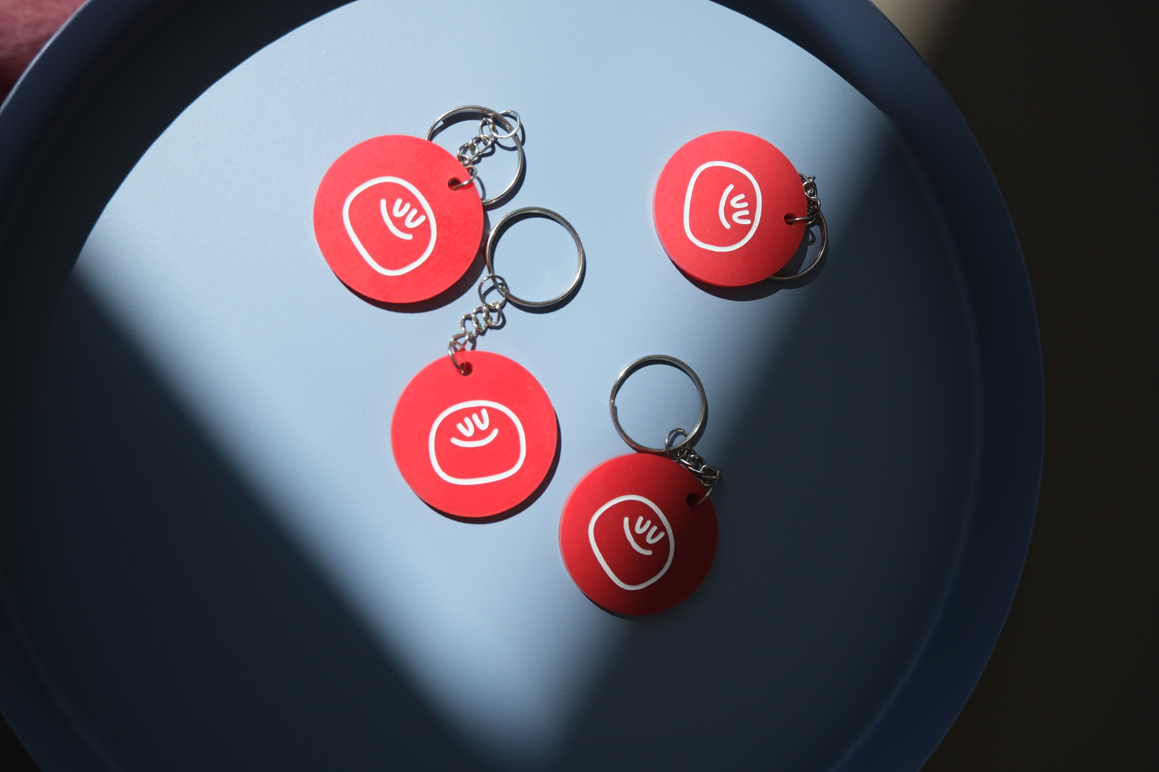 Sleutelhanger plexi gegraveerd