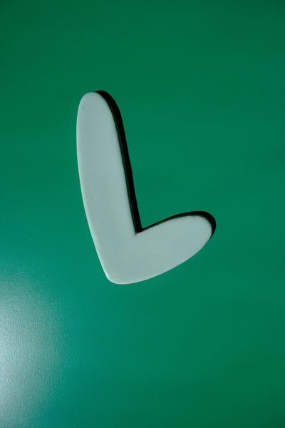 Keramische letter L