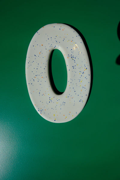 Keramische letter O