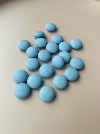 Linsen PC pastellblau matt