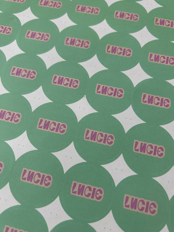 Ronde stickers 3cm