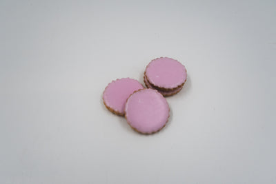 Runde Kekse Rose