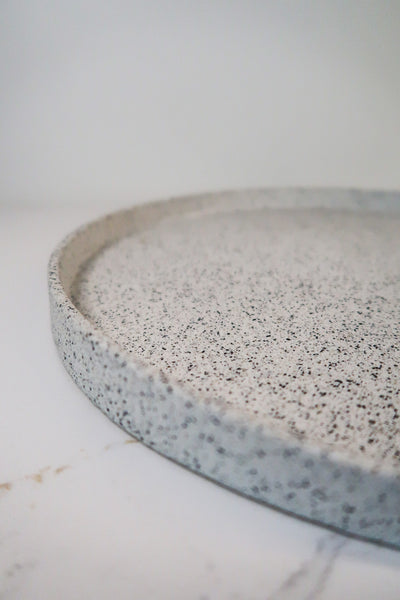 Ronde plateau cement
