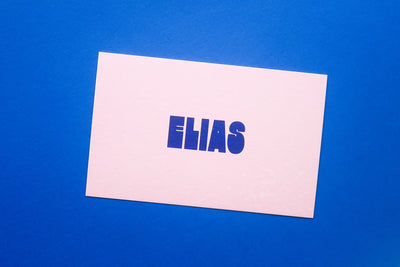 Geboortekaart Elias