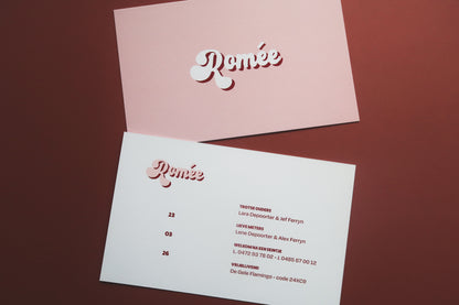 Geboortekaart Romée