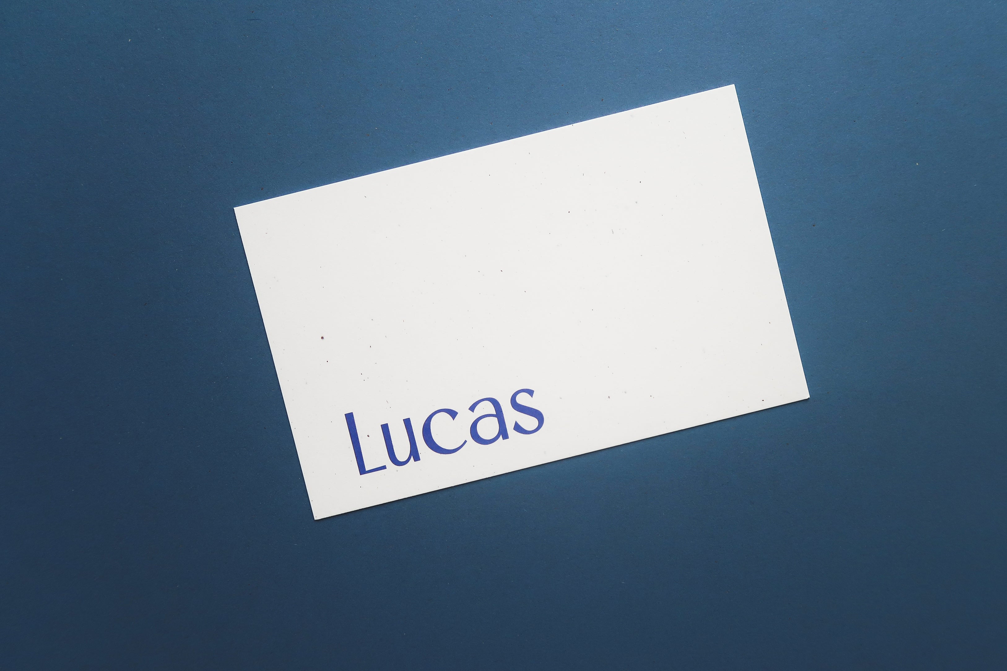 Geboortekaart Lucas