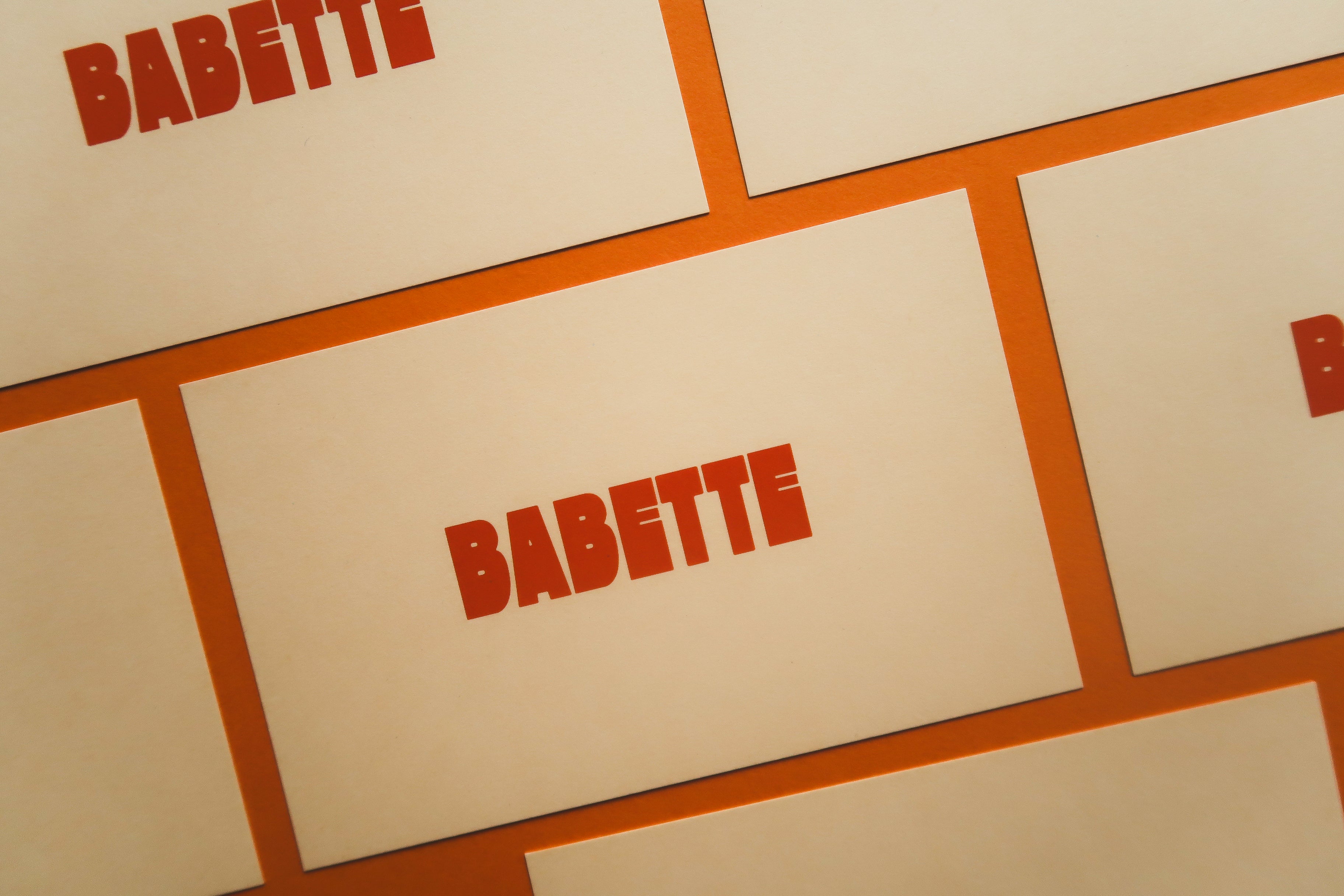 Geboortekaart Babette