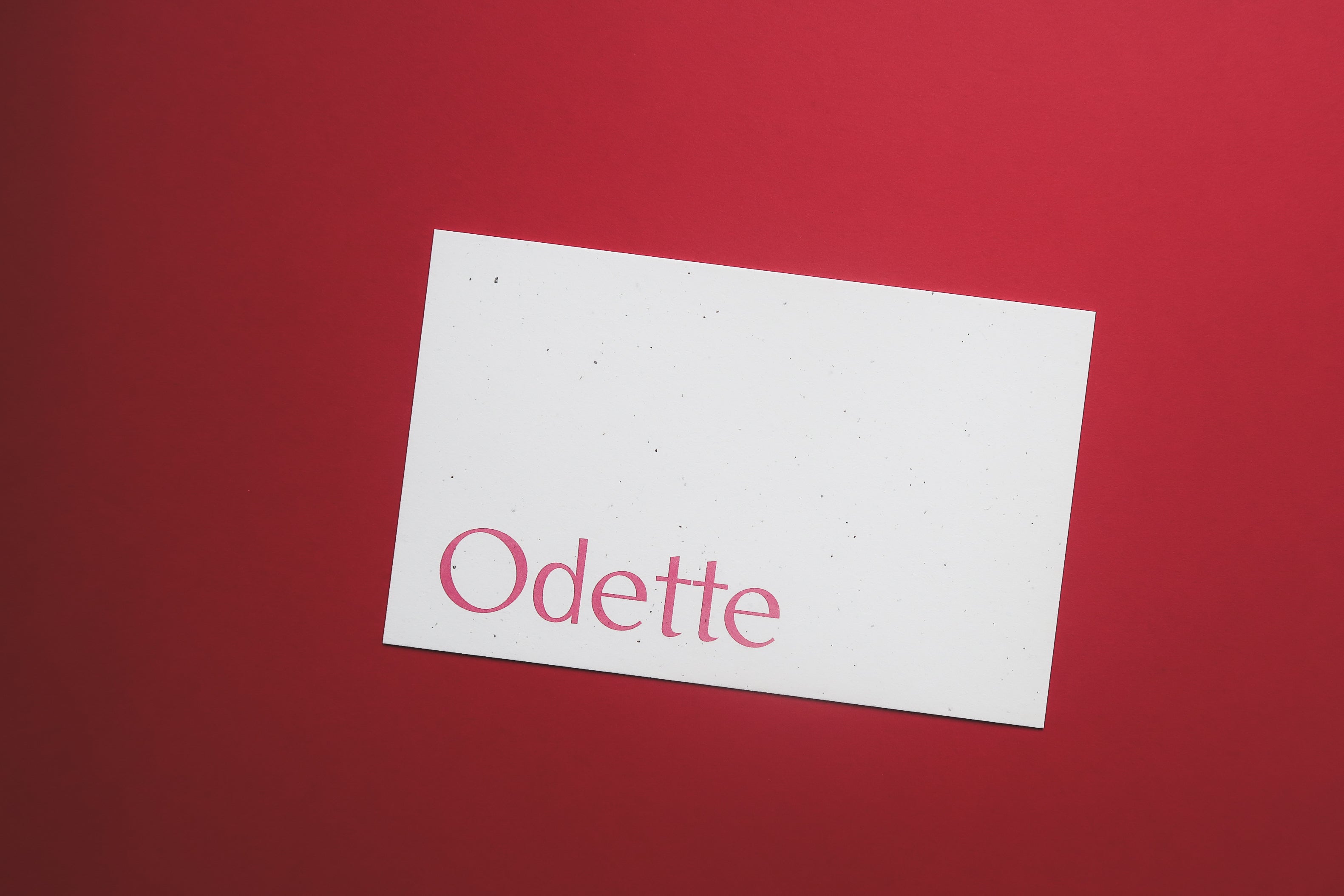 Geboortekaart Odette