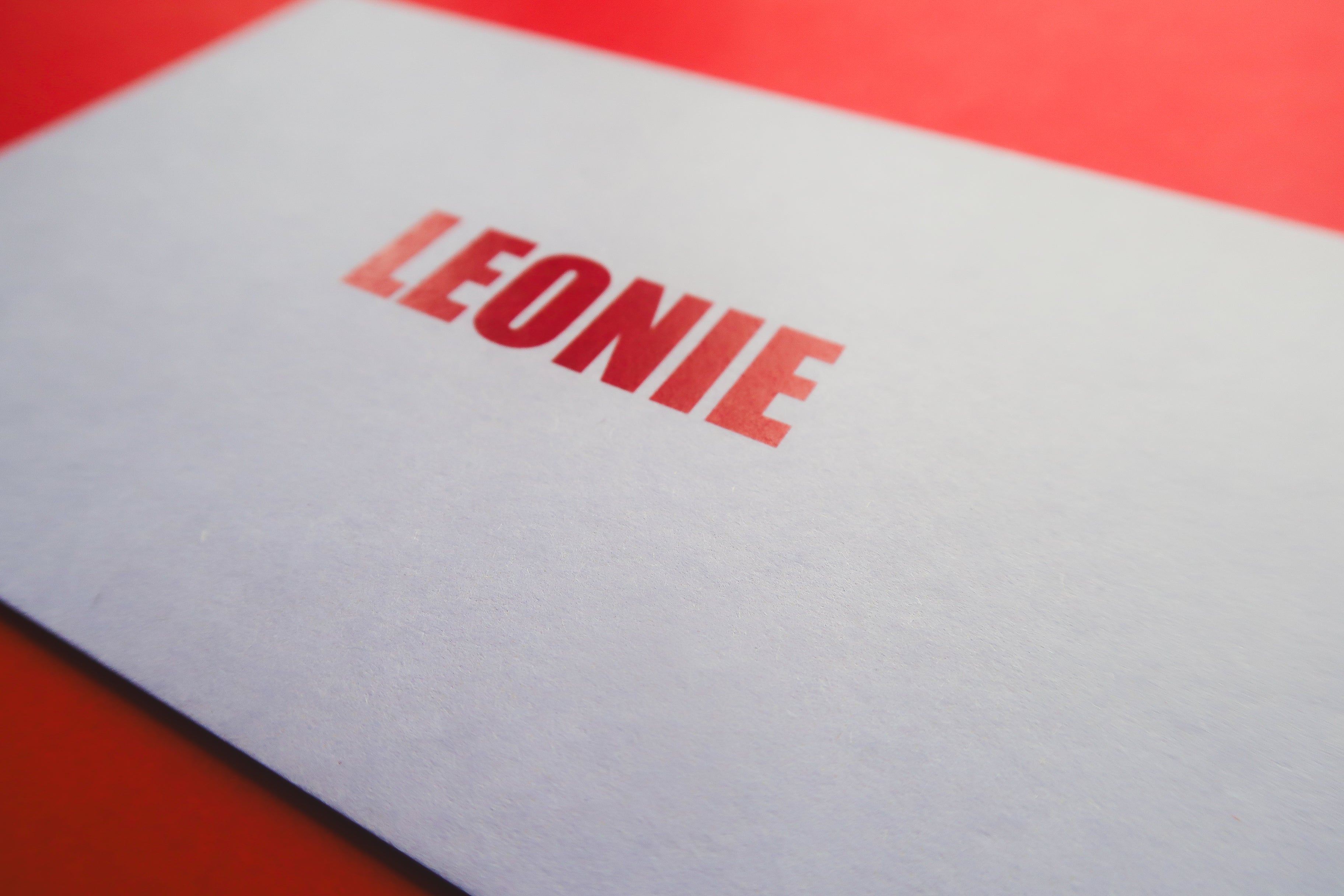 Geboortekaart Leonie