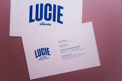 Geboortekaart Lucie