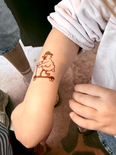 Plaktattoos 10 stuks