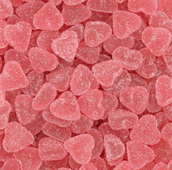 Joris snoepjes hartjes - rood