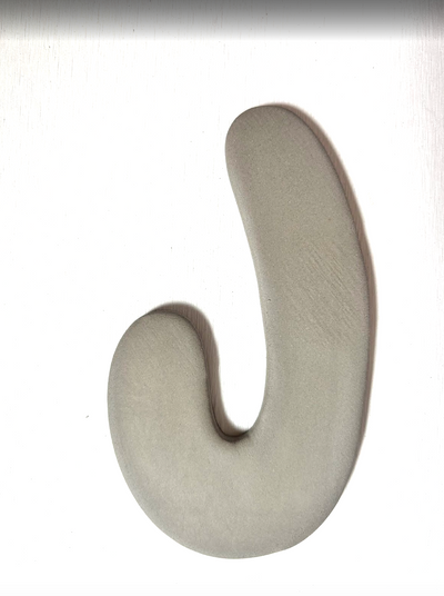Keramische letter J