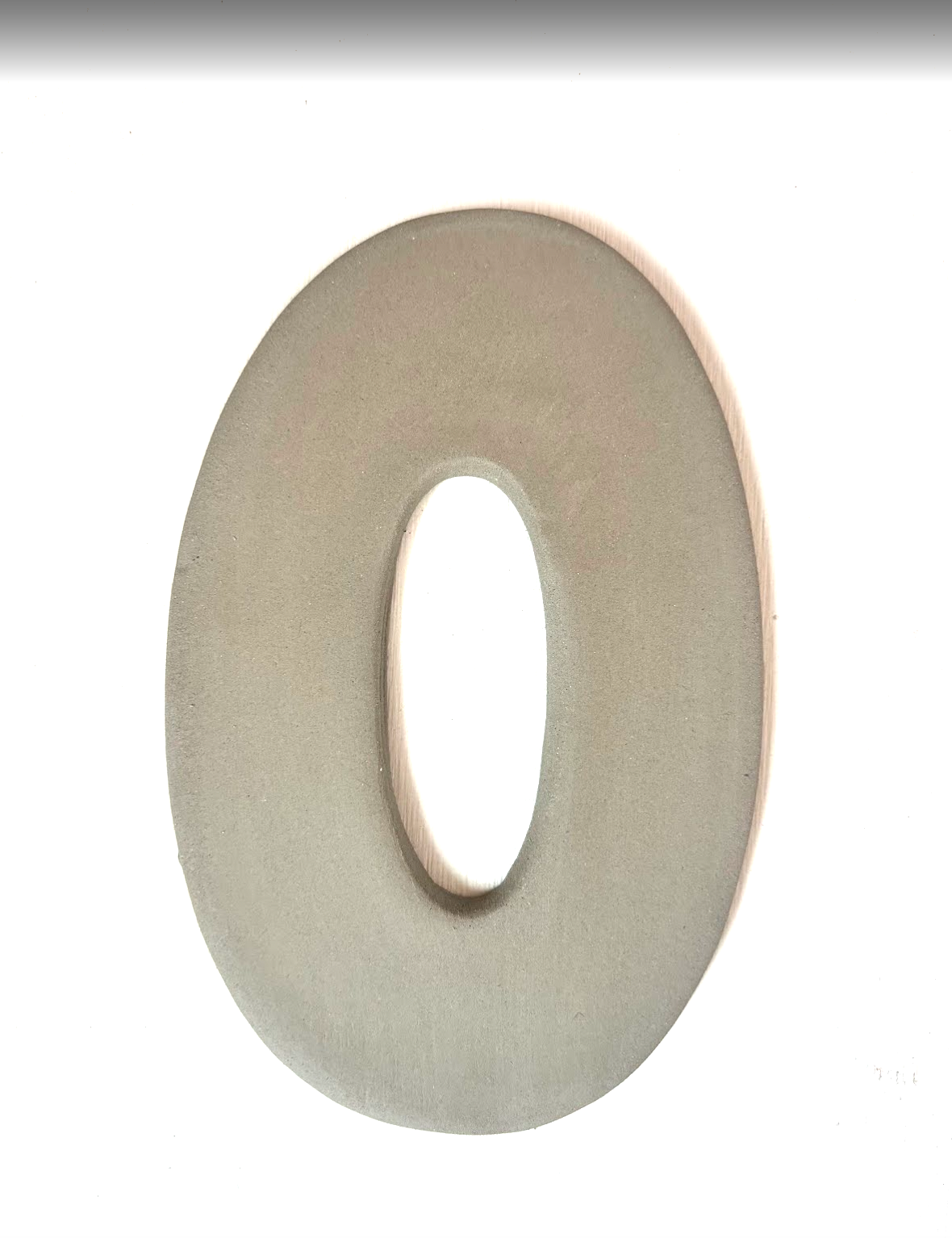 Keramische letter O