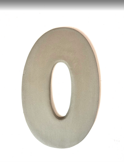 Keramische letter O