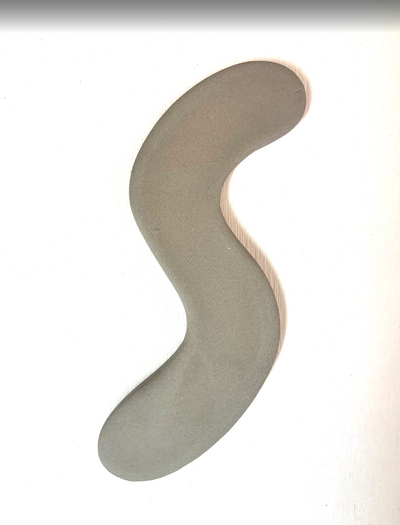 Keramische letter S