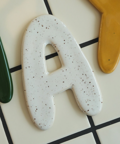 Keramische letter A