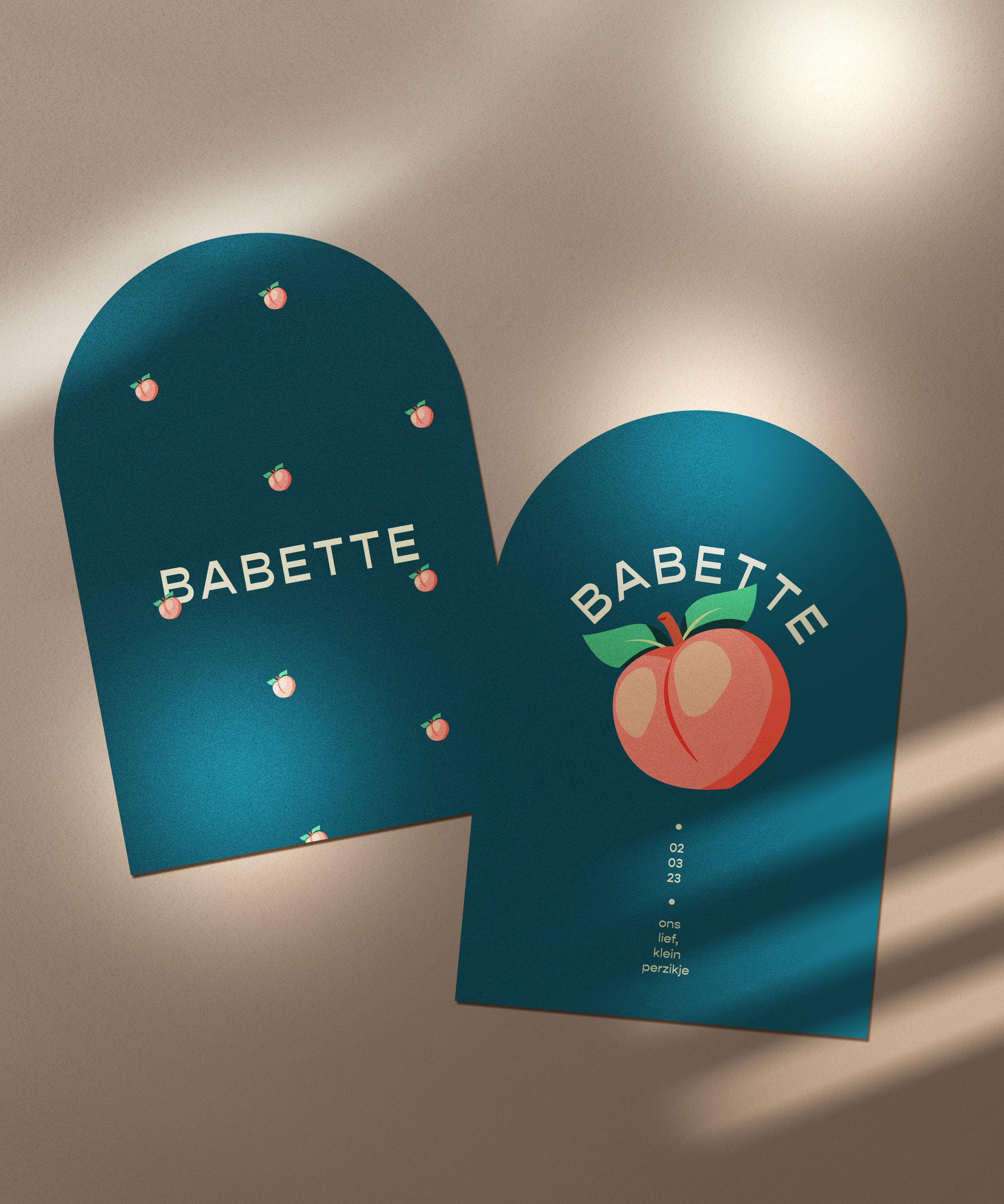 Geboortekaart Babette