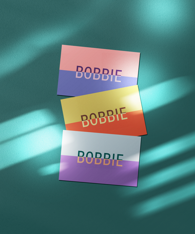 Geburtskarte Bobbie
