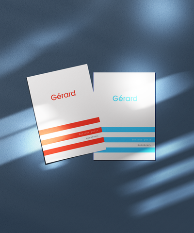 Geburtskarte Gérard