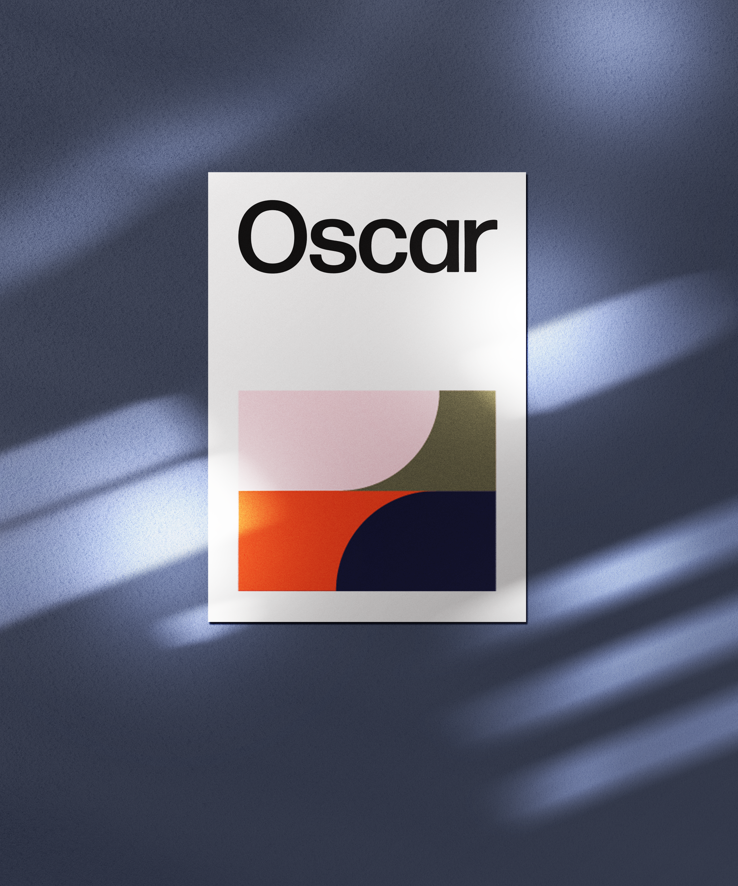 Geboortekaart Oscar